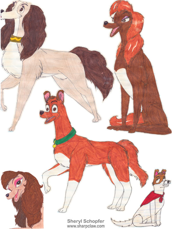 Fan Art: Oliver And Company: Dog Doodles
