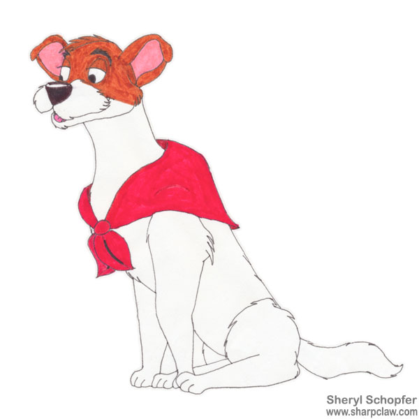 Fan Art: Oliver And Company: Dodger - 2 of 4