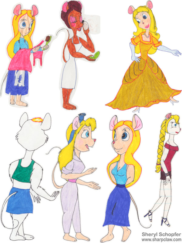 Fan Art: Rescue Rangers: Cinderella