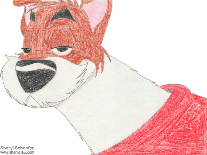 Fan Art: Oliver And Company: Dodger