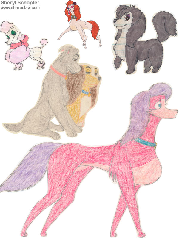 Fan Art: Oliver And Company: Dog Doodles