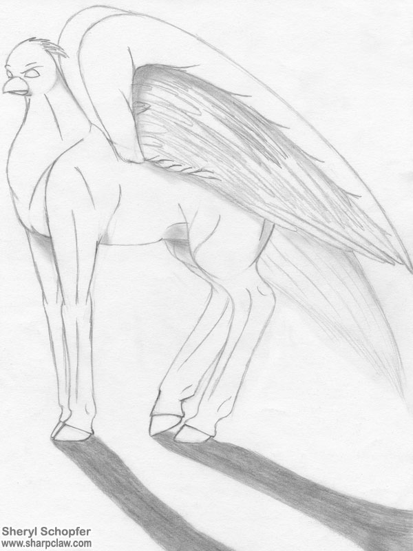 Miscellaneous Art: Hippogriff Miscellaneous Art: Hippogriff