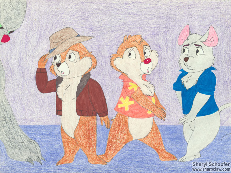 Fan Art: Rescue Rangers: Uh Oh