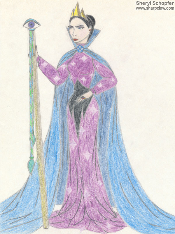 Fan Art: Snow White And The Seven Dwarfs: Evil Queen Fan Art: Snow White And The Seven Dwarfs: Evil Queen