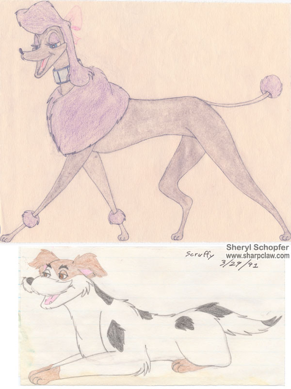 Fan Art: Oliver And Company: Georgette