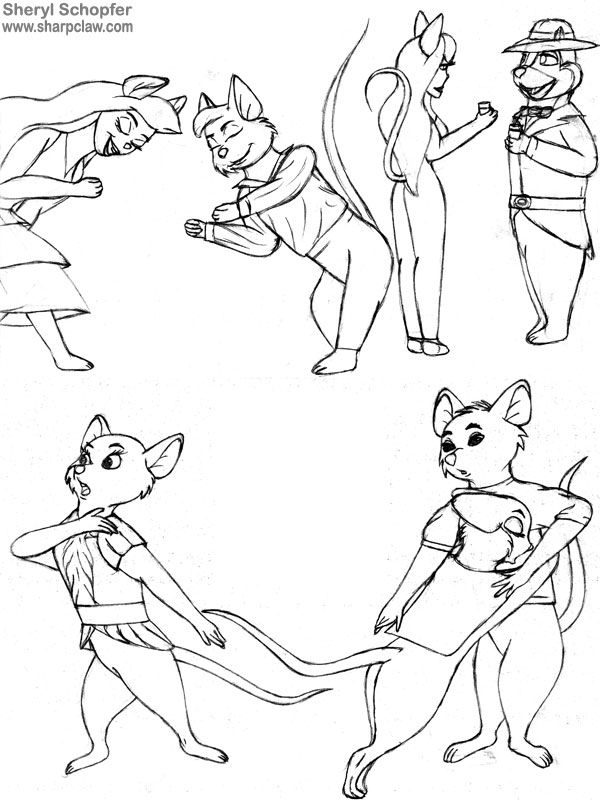 Fan Art: Rescue Rangers: Dance And Trouble