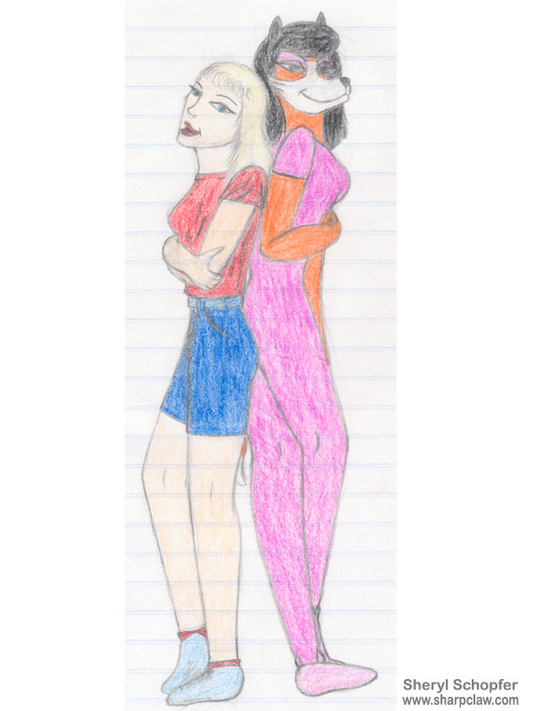 Miscellaneous Art: Sandra And Foxy