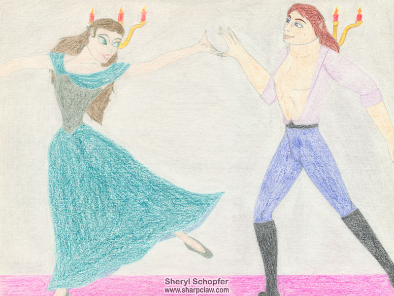 Miscellaneous Art: Dancing Couple