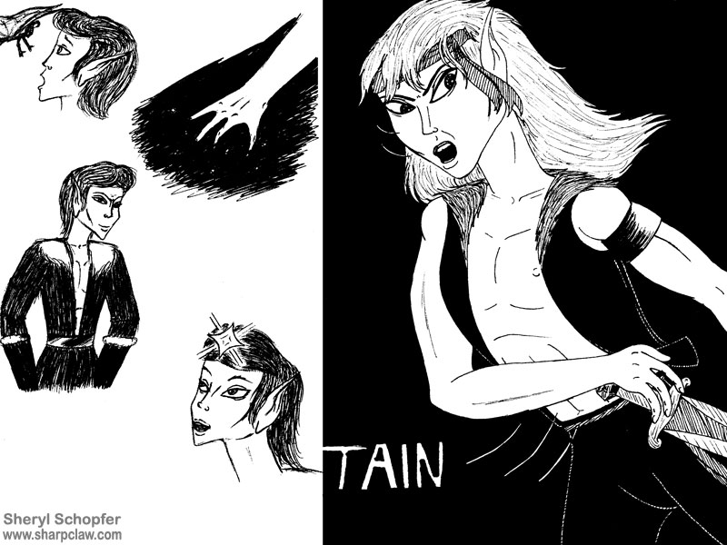 Miscellaneous Art: Go-Back And Tain
