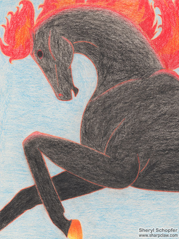 Miscellaneous Art: Carousel Horse