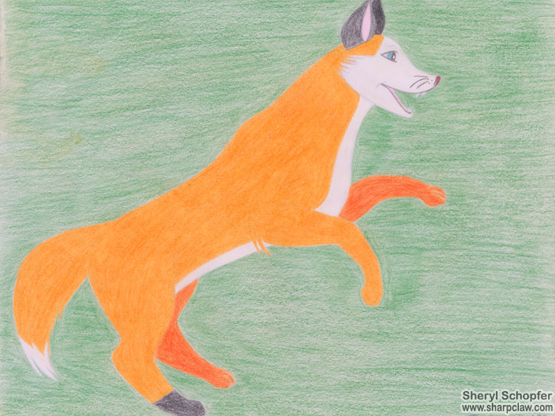 Miscellaneous Art: Happy Fox