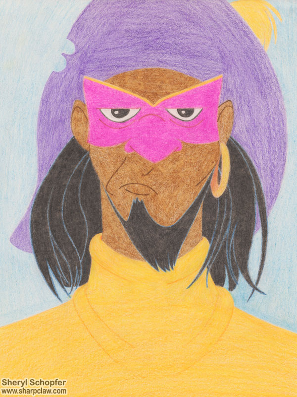 Fan Art: The Hunchback of Notre Dame: Clopin Scowls