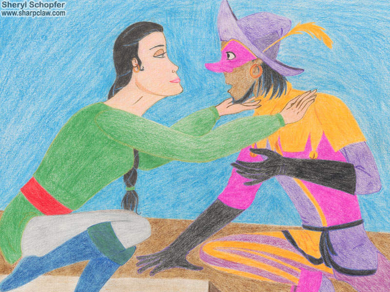 Fan Art: The Hunchback of Notre Dame: Failing to Seduce Clopin