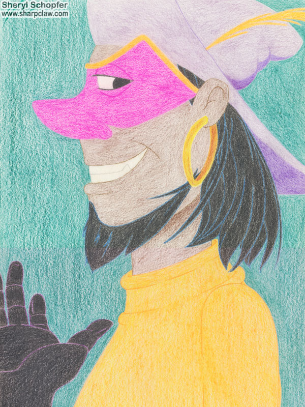 Fan Art: The Hunchback of Notre Dame: Clopin Profile