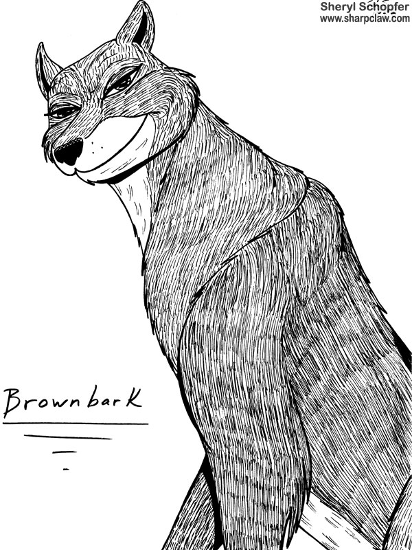 Fan Art: ElfQuest: Brownbark