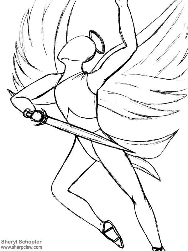 Miscellaneous Art: Warrior Angel