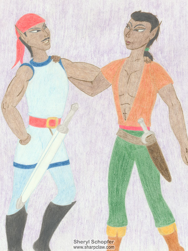 Miscellaneous Art: Dronnal And Alad