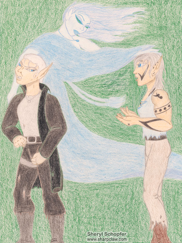 Fan Art: ElfQuest: Kalem And Family