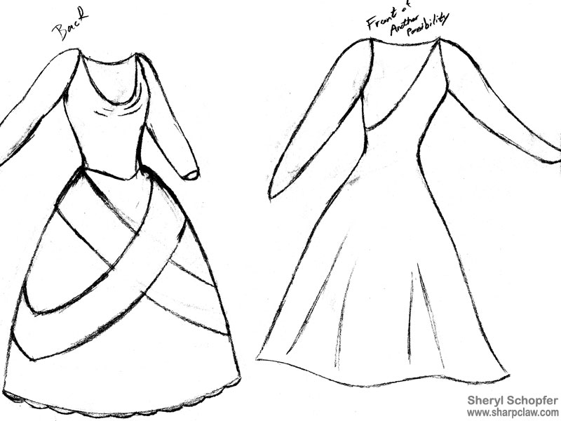 Sharpclaw Art: Lily's Dress