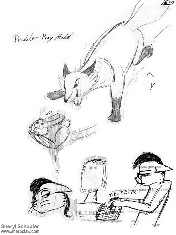 Miscellaneous Art: Predator-Prey Model And Shandower