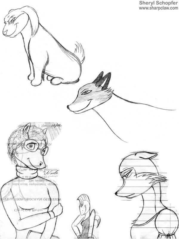 Deer Me Art: Woola And Other Sketches