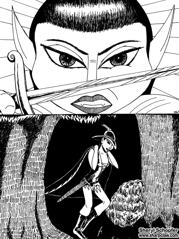 Fan Art: ElfQuest: Warrior's Sorrow - 11 of 14