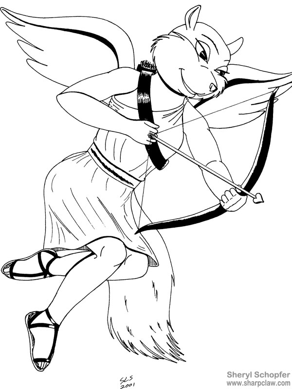 Miscellaneous Art: Cupid Squirrel Girl