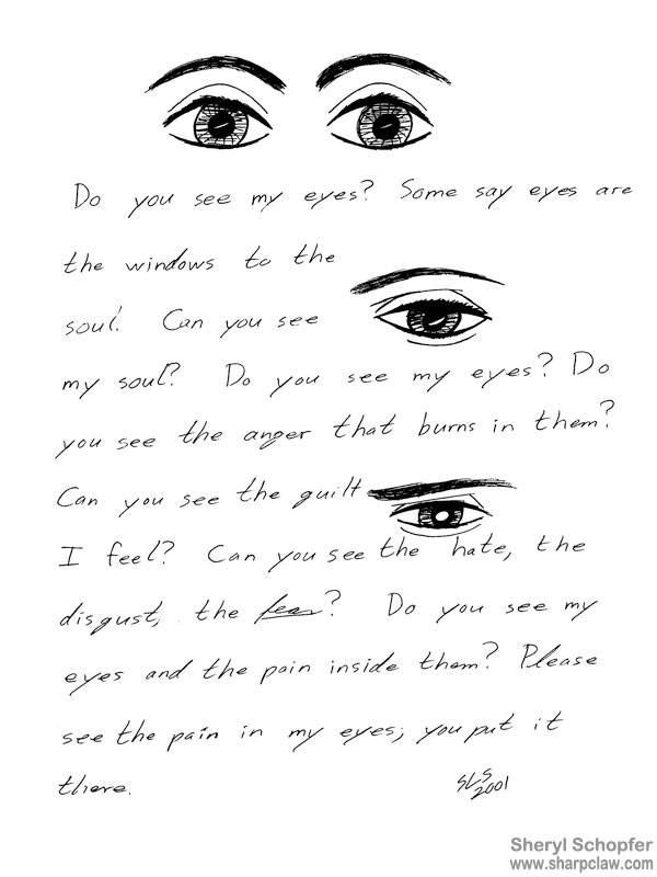 Miscellaneous Art: Rant with Eyes