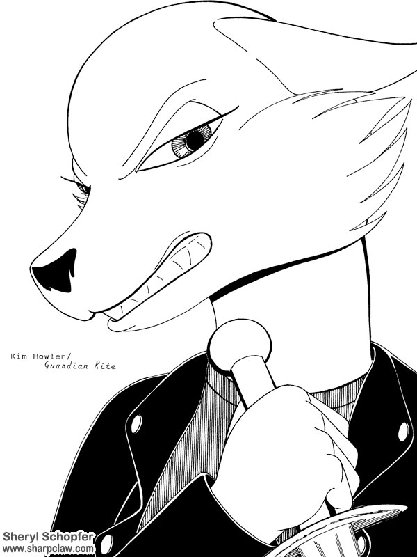 Sharpclaw Art: Kithe Howler