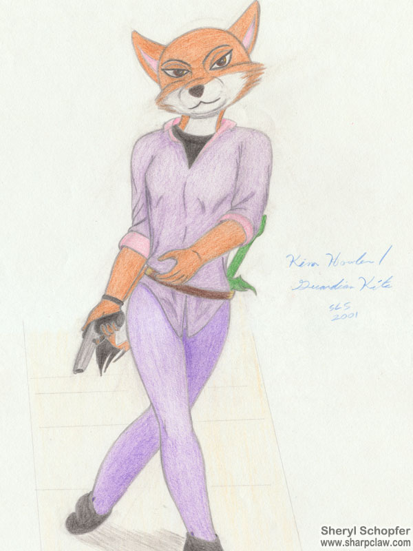 Sharpclaw Art: Armed Kithe Howler