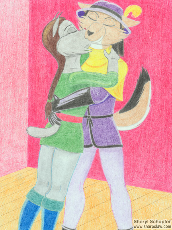 Sharpclaw Art: Zeal And Trenchant Kiss