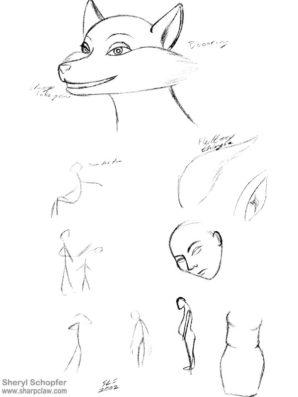 Miscellaneous Art: Bland Sketches