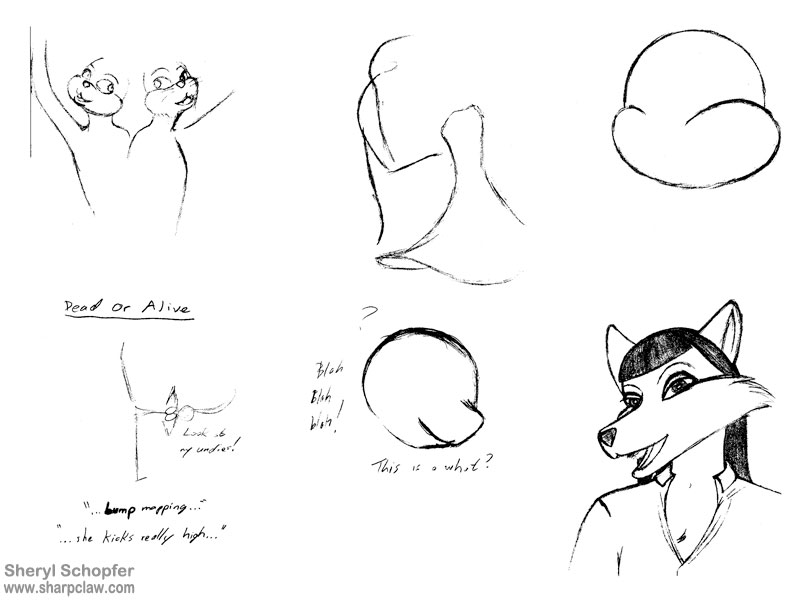 Miscellaneous Art: Various Sketches