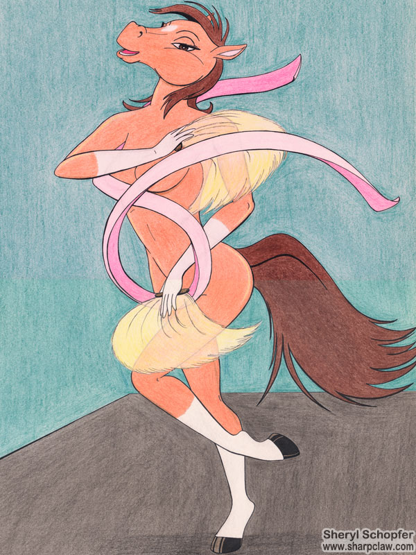 Deer Me Art: Velvet Fan Dance Deer Me Art: Velvet Fan Dance