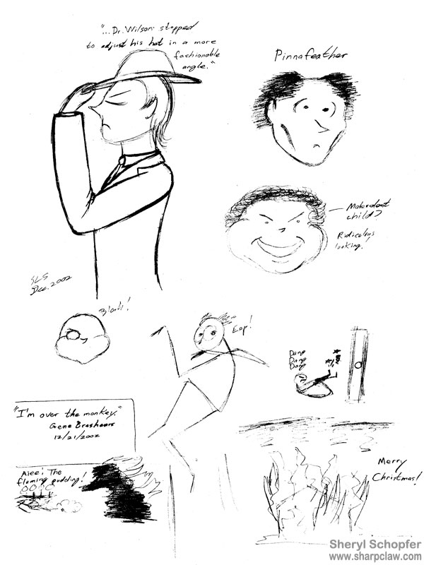 Miscellaneous Art: Role-Playing Game Sketches