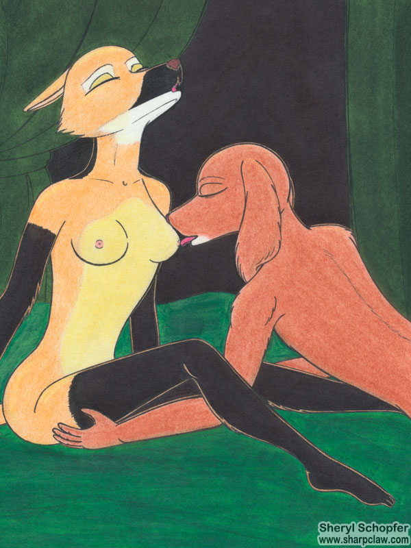Sharpclaw Art: Scarlet And Saffron Sex