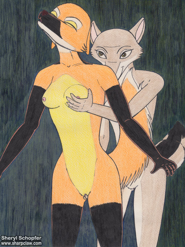 Sharpclaw Art: Scarlet And Kite Sex
