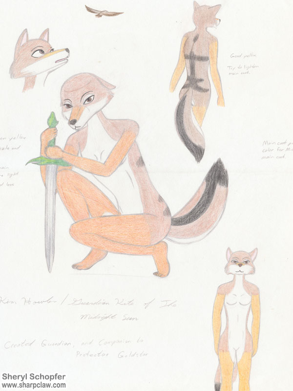 Sharpclaw Art: Kithe Markings Sharpclaw Art: Kithe Markings