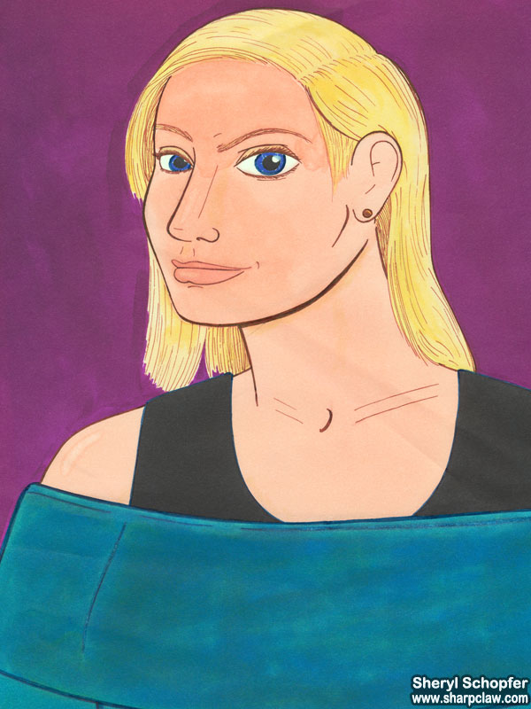 Miscellaneous Art: Blonde Portrait