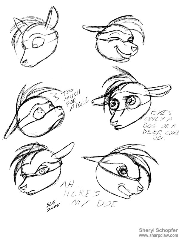 Deer Me Art: Viana Expressions