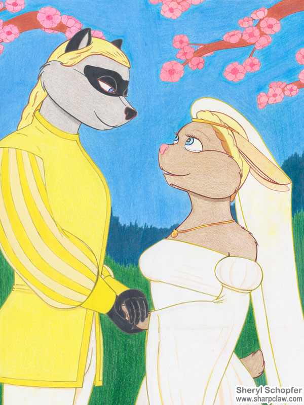 Sharpclaw Art: Loden And Lily Wed Sharpclaw Art: Loden And Lily Wed