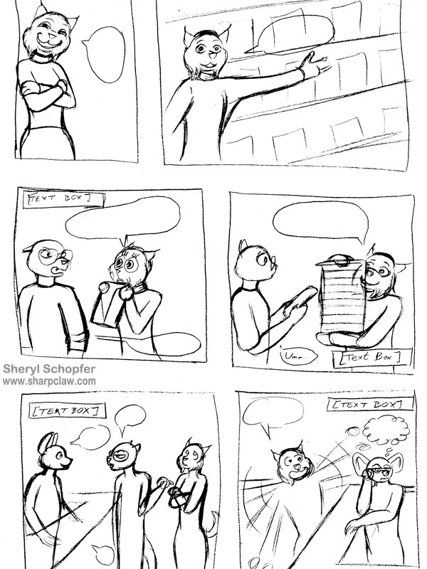Deer Me Art: Comics Are for Me - Page 2 Sketch