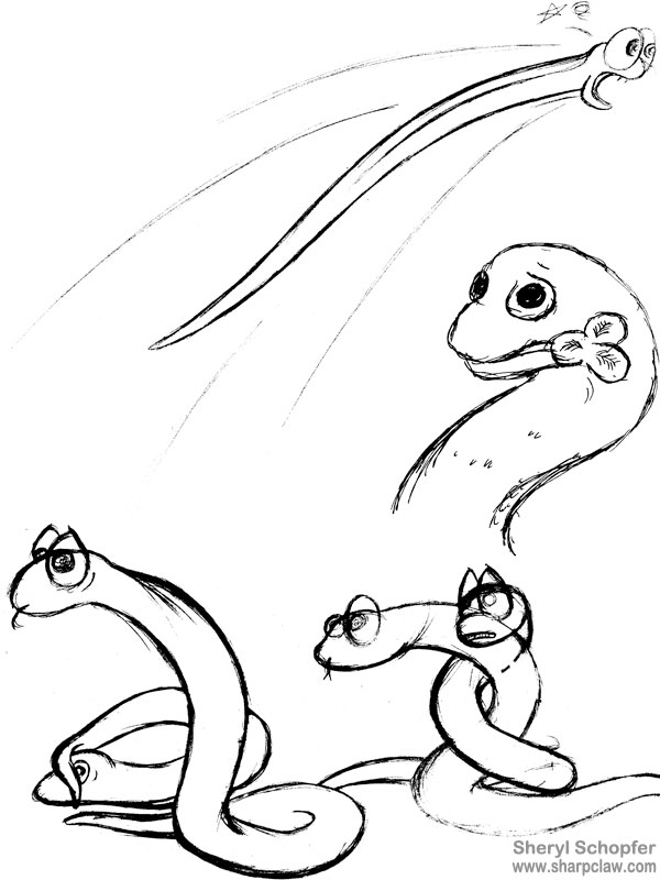 Miscellaneous Art: Snakes in Ireland