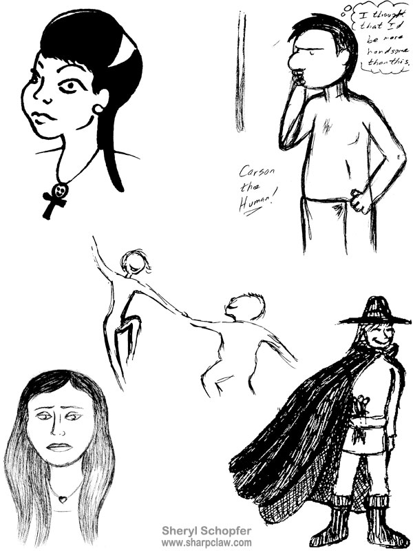 Fan Art: Dork Tower, Strangers in Paradise, V for Vendetta