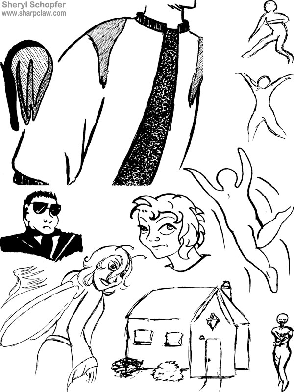 Miscellaneous Art: Figure Doodles