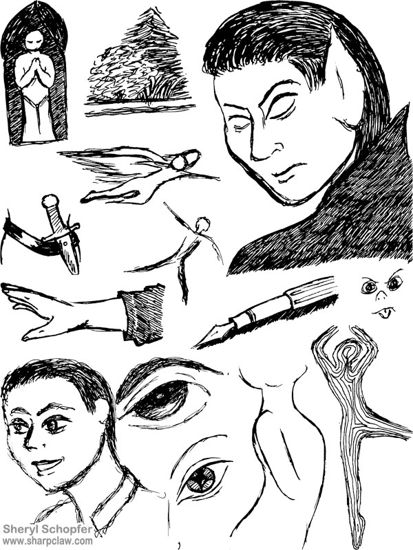 Miscellaneous Art: Religious Doodles