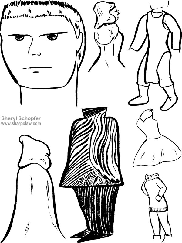 Miscellaneous Art: Clothes