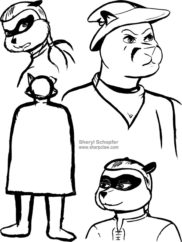 Sharpclaw Art: Loden Sketches