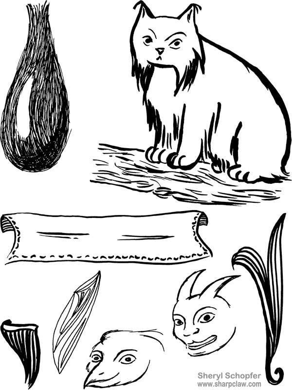Miscellaneous Art: Ink Doodles Miscellaneous Art: Ink Doodles