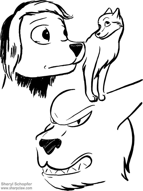 Miscellaneous Art: Dog Doodles